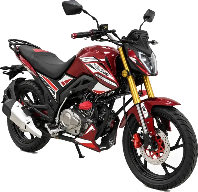 Moto Unison Puma 250 cc roja
